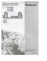 Technics - SCEH-780-680-580 - Owners manual 